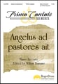 Angelus Ad Pastores Ait SATB choral sheet music cover